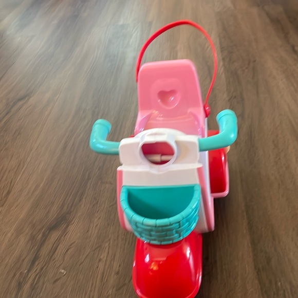 Sanrio Hello Kitty Motorcycle Car Size 11” X 8” - Picture 1 of 3